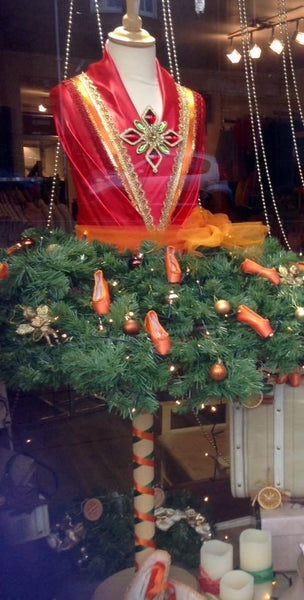 Christmas Tutu display