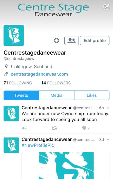 New Twitter Account Launched