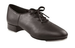 Split sole tap shoes, black.