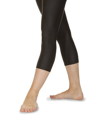 Stirrup dance leggings, black nylon lycra
