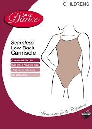 Silky Dance Child Seamless Low Back Camisole